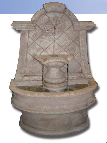 Cast Stone Wall Fountain